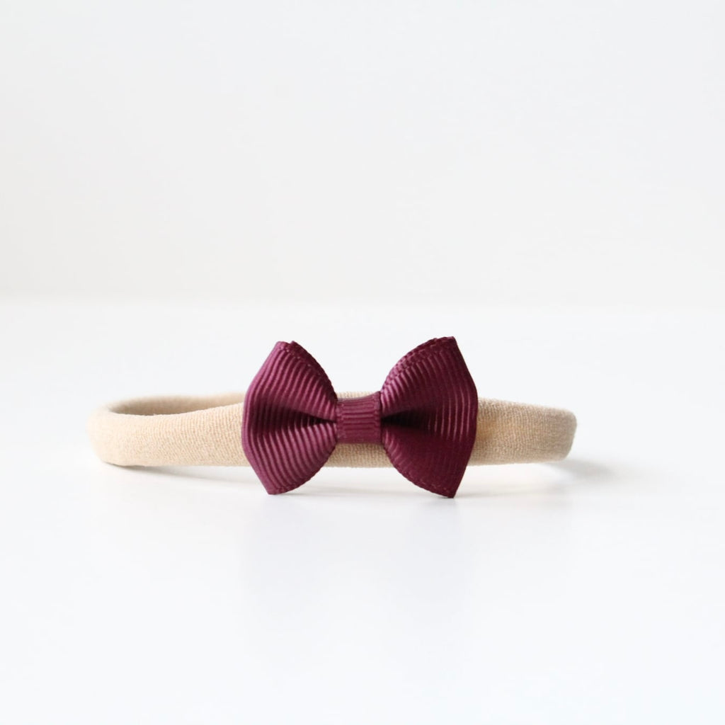Mini pinch bows | 35 Colours | Clips, headband & bobbles