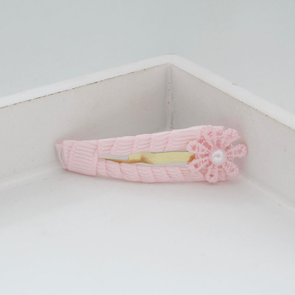My first delicate flower snappy clips | 6 colours