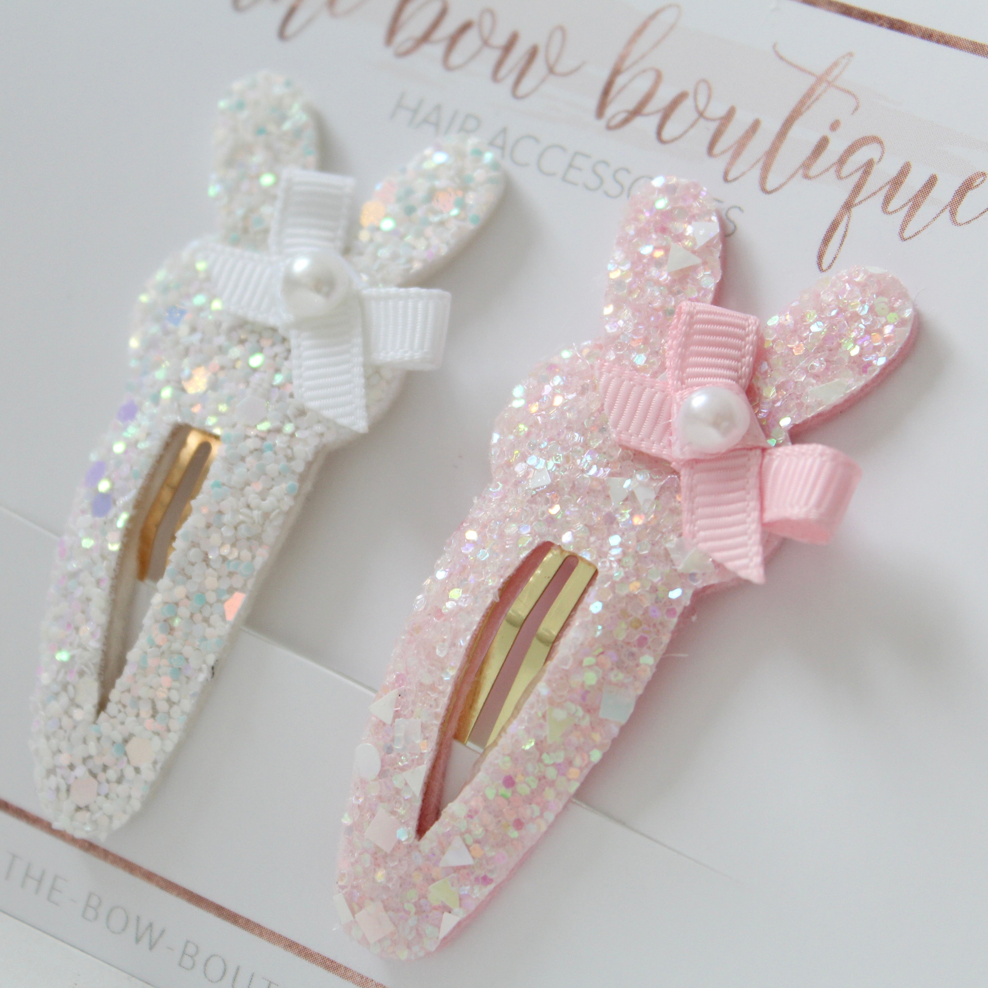 Bunny snappy clips - Easter