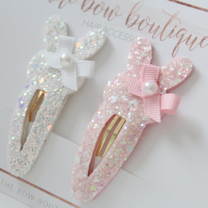 Bunny snappy clips - Easter
