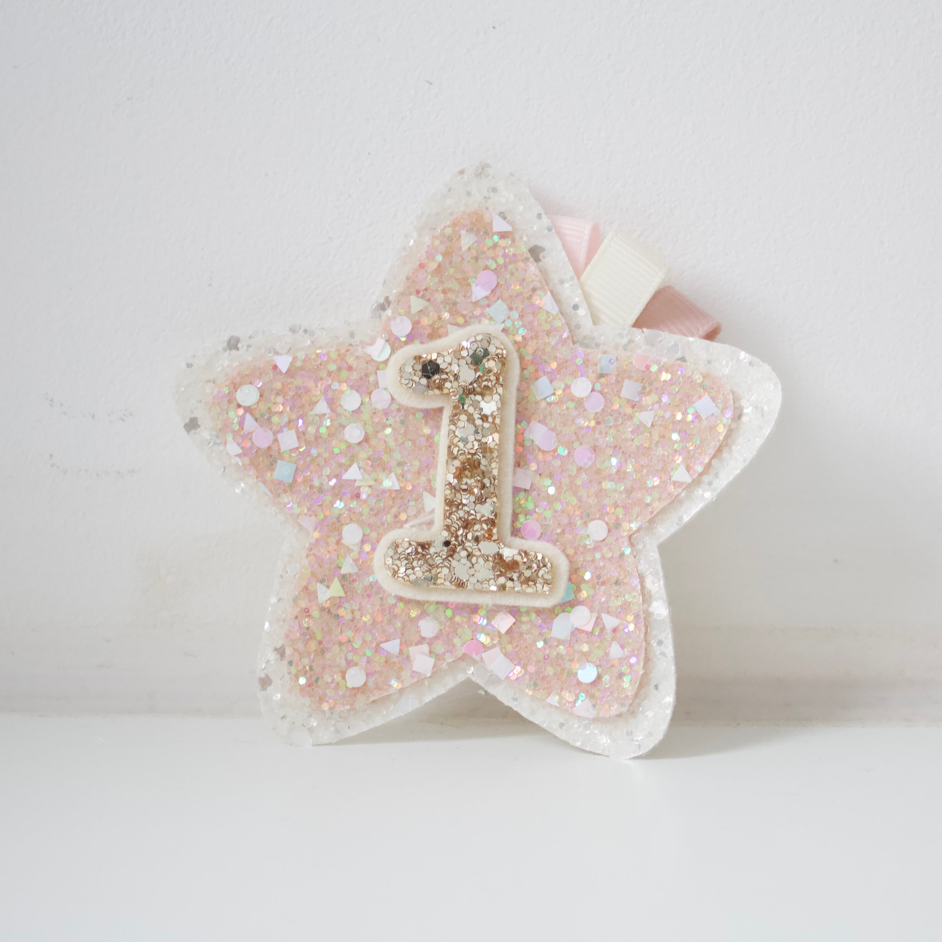 Birthday star | Clip, headband or badge
