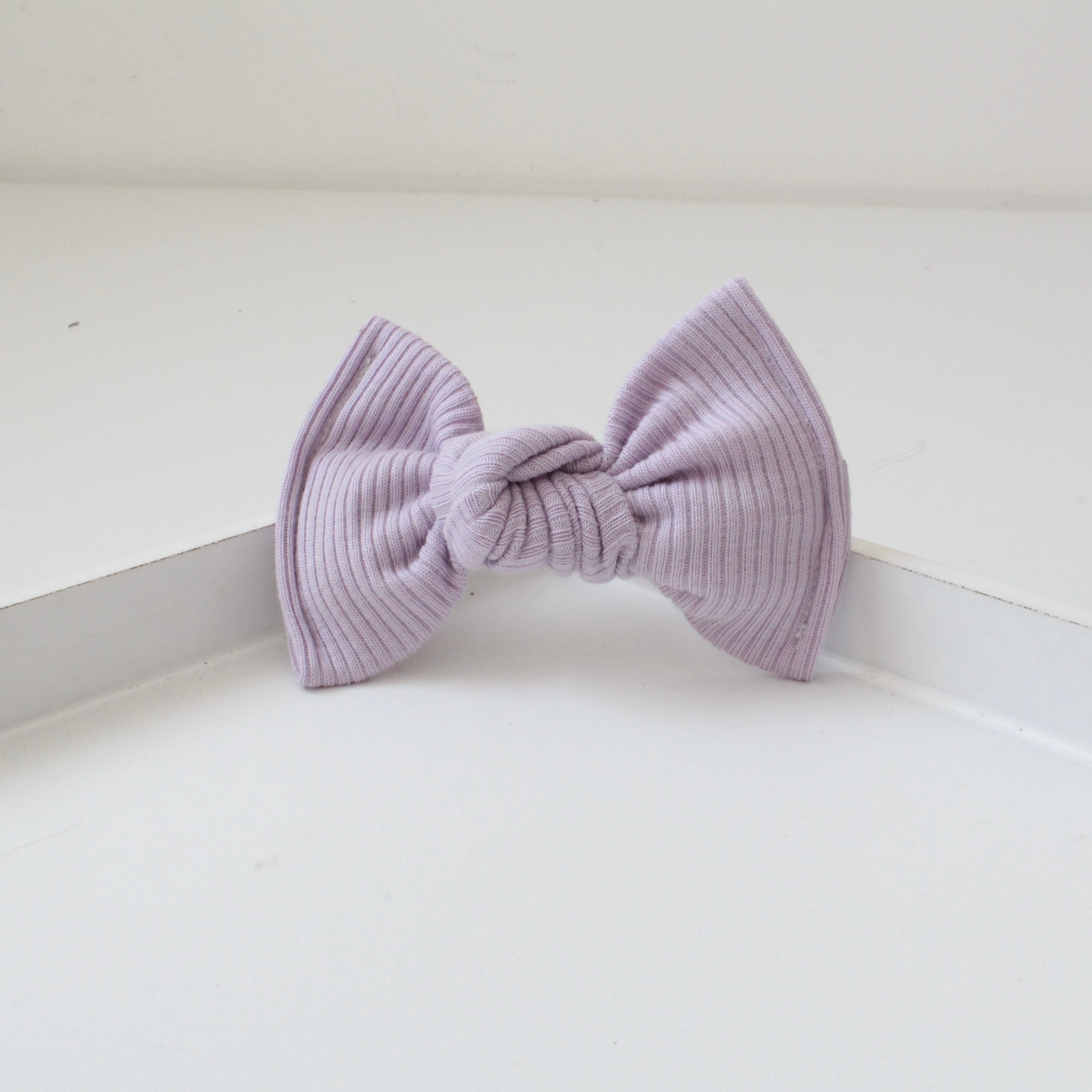 Large jersey ribbed knot bows | 20 Colours