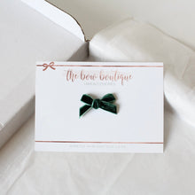 Load image into Gallery viewer, My petite velvet bows - 5 colours