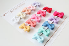 Load image into Gallery viewer, Summer set of 15 mini pinch bows | clips or bobbles