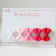 Load image into Gallery viewer, My first love mini pinch bows I clips or bobbles