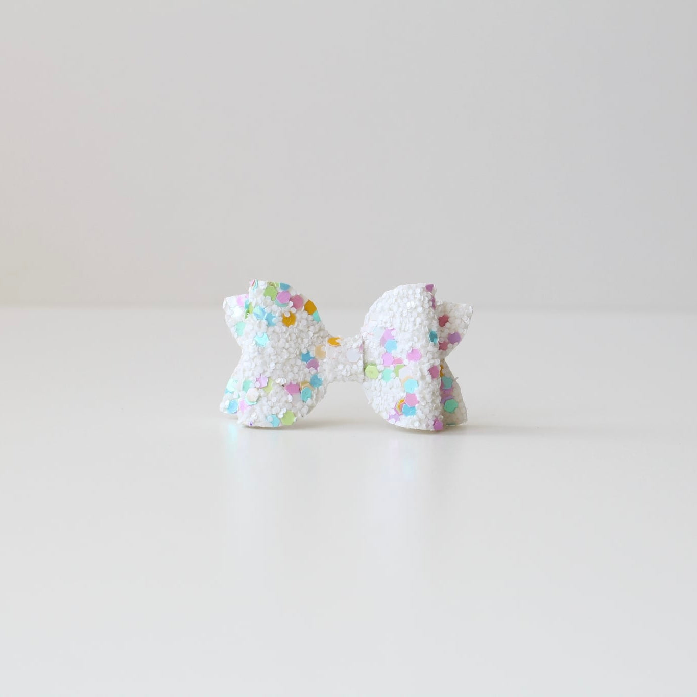 Mini deluxe glitter bows | 22 Colours | Clip, headband or bobble