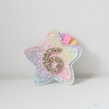 Load image into Gallery viewer, Birthday star - Clip, headband or badge