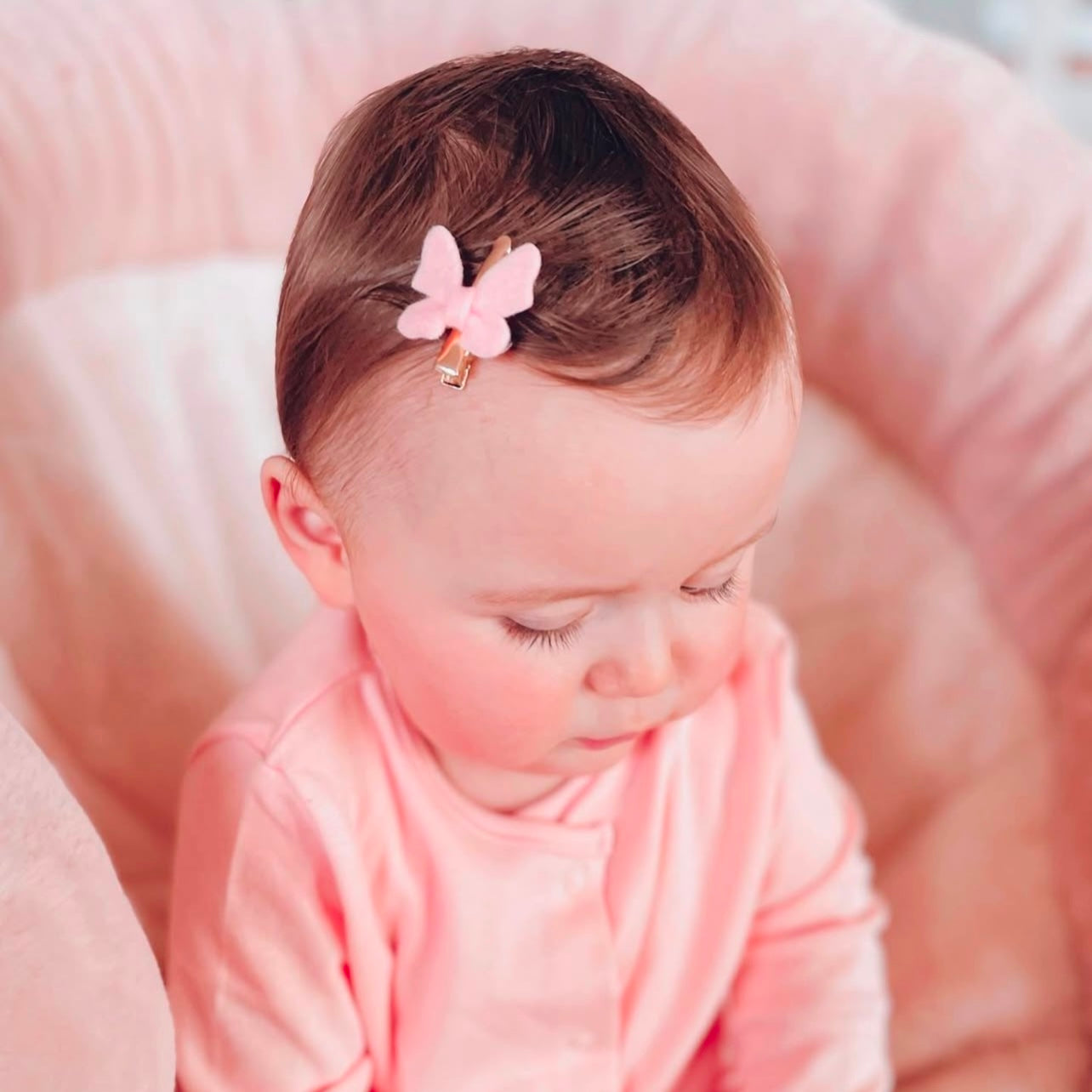 Felt butterflys | 26 Colours | 2 Sizes | Clip or headband