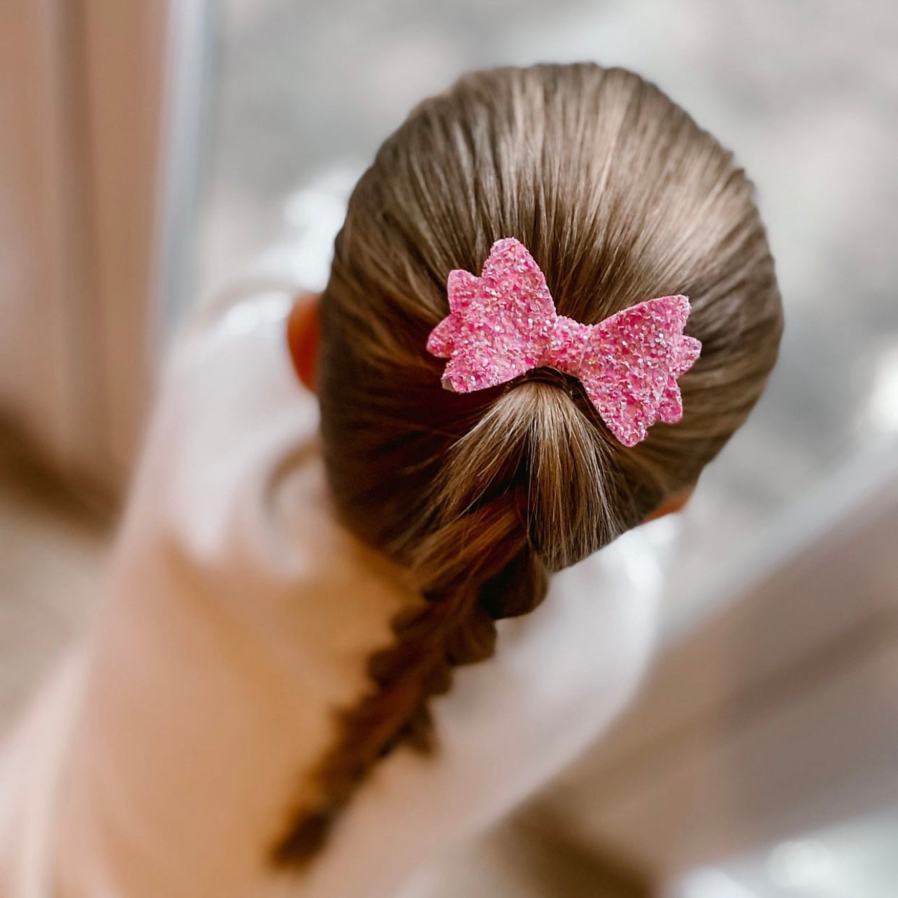 Medium baby glitter bows | 20 Colours | Clip, headband or bobble