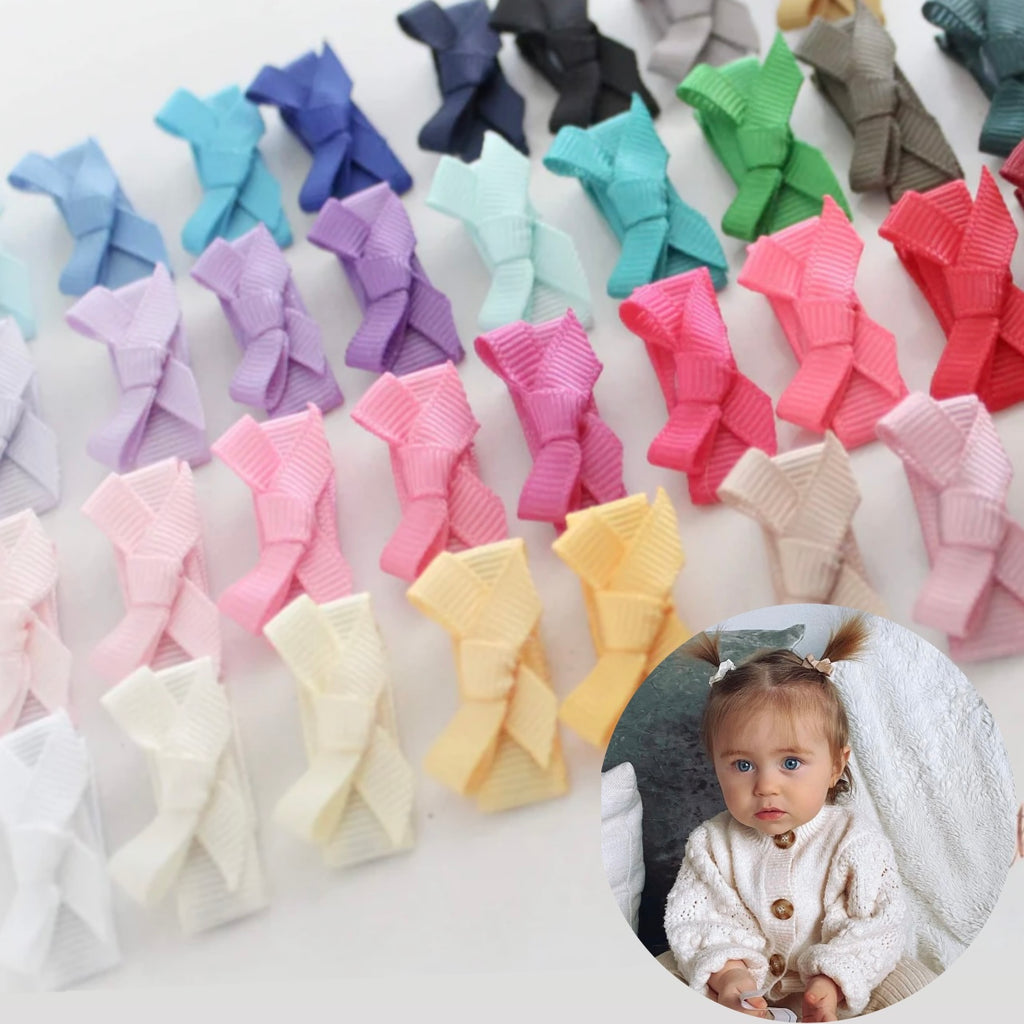 My first ribbon clips | 37 colours