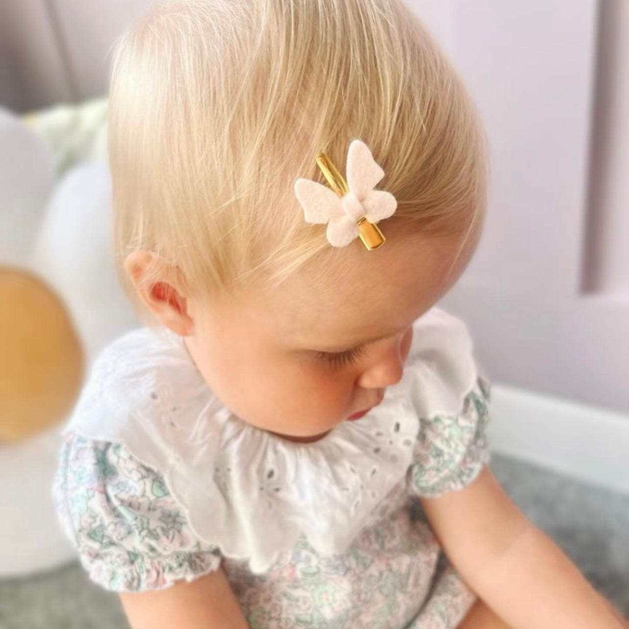 Felt butterflys | 26 Colours | 2 Sizes | Clip or headband