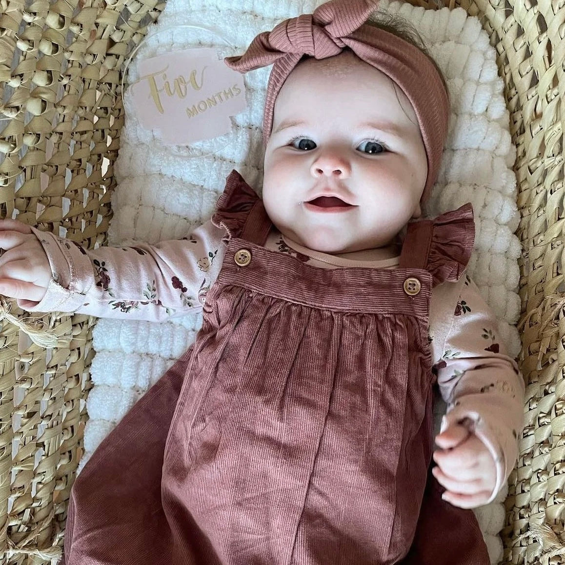 Clay pink headwrap