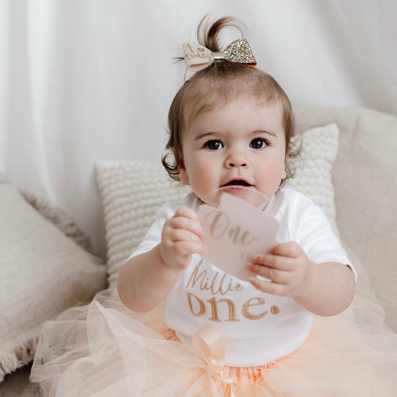 Birthday bows | Clip or headband | 2 colours