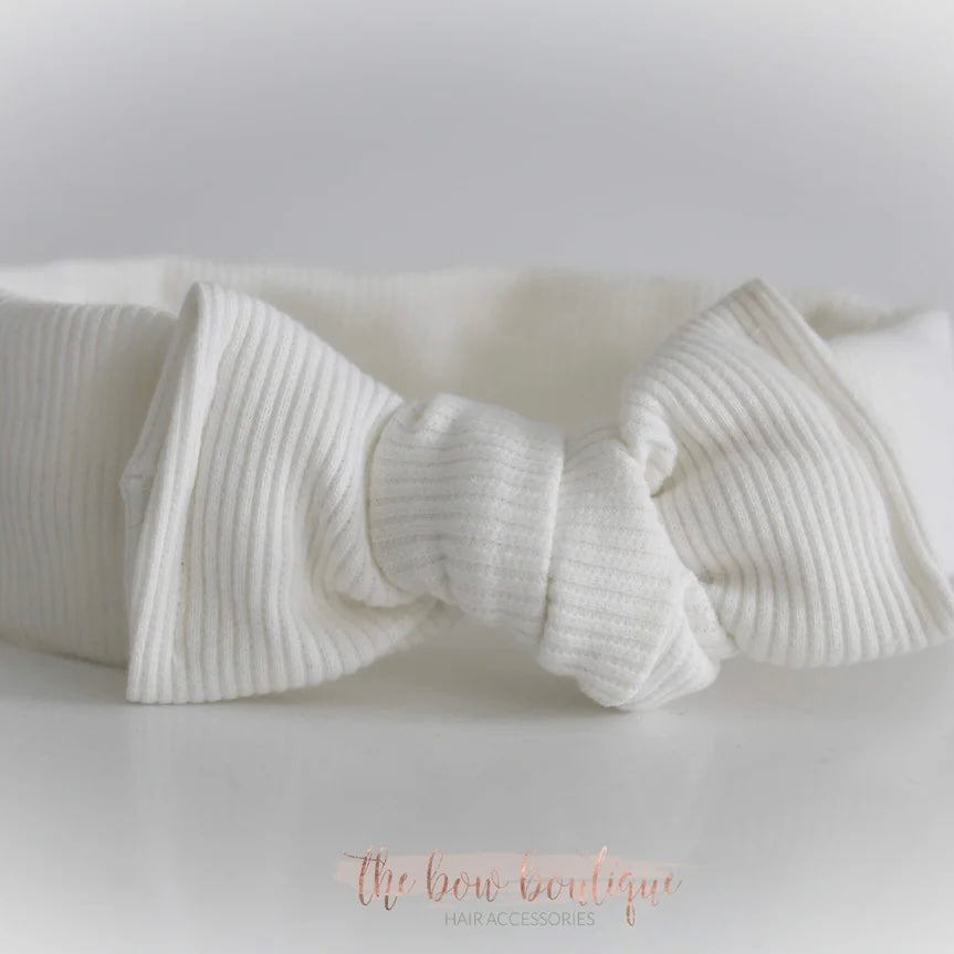 Ecru headwrap