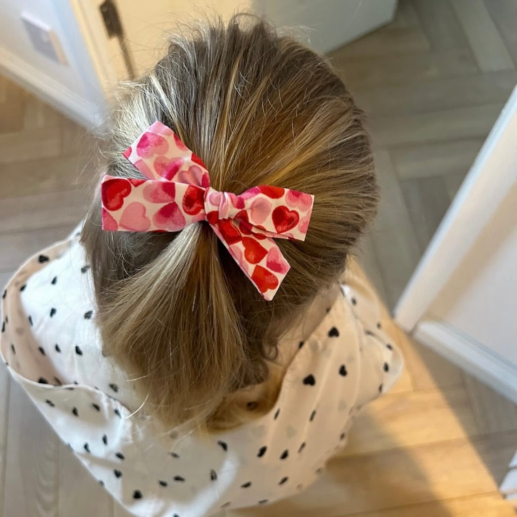 Heart | Timeless bows | Clip, bobble, headband or scrunchie