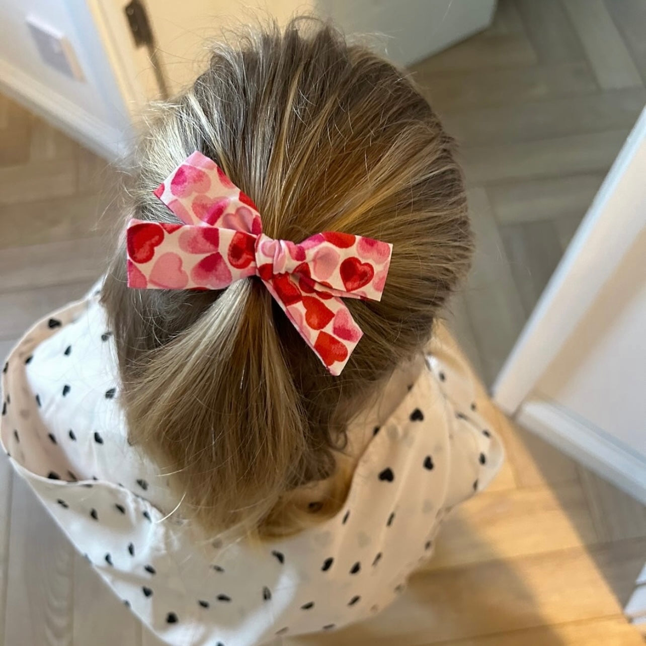 Heart | Timeless bows | Clip, bobble, headband or scrunchie
