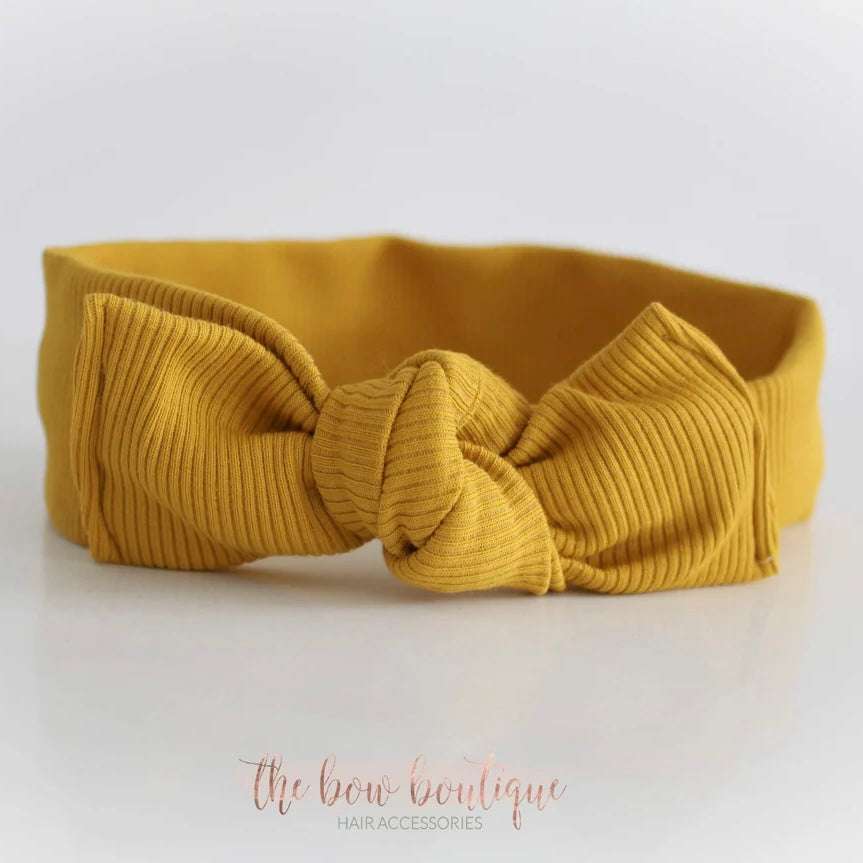 Ochre headwrap