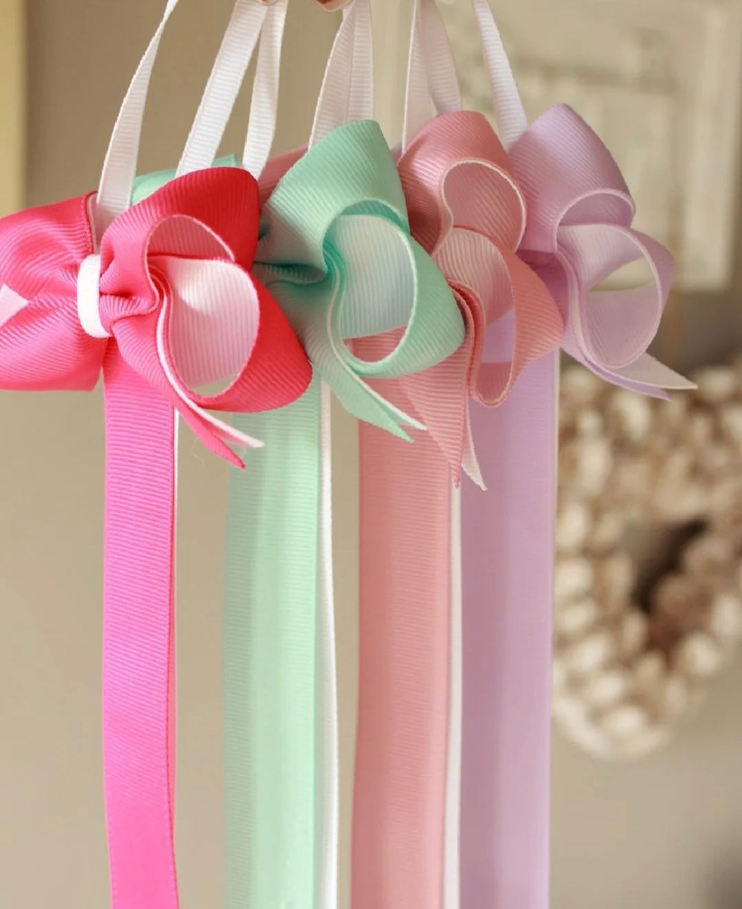 Bow clip holder