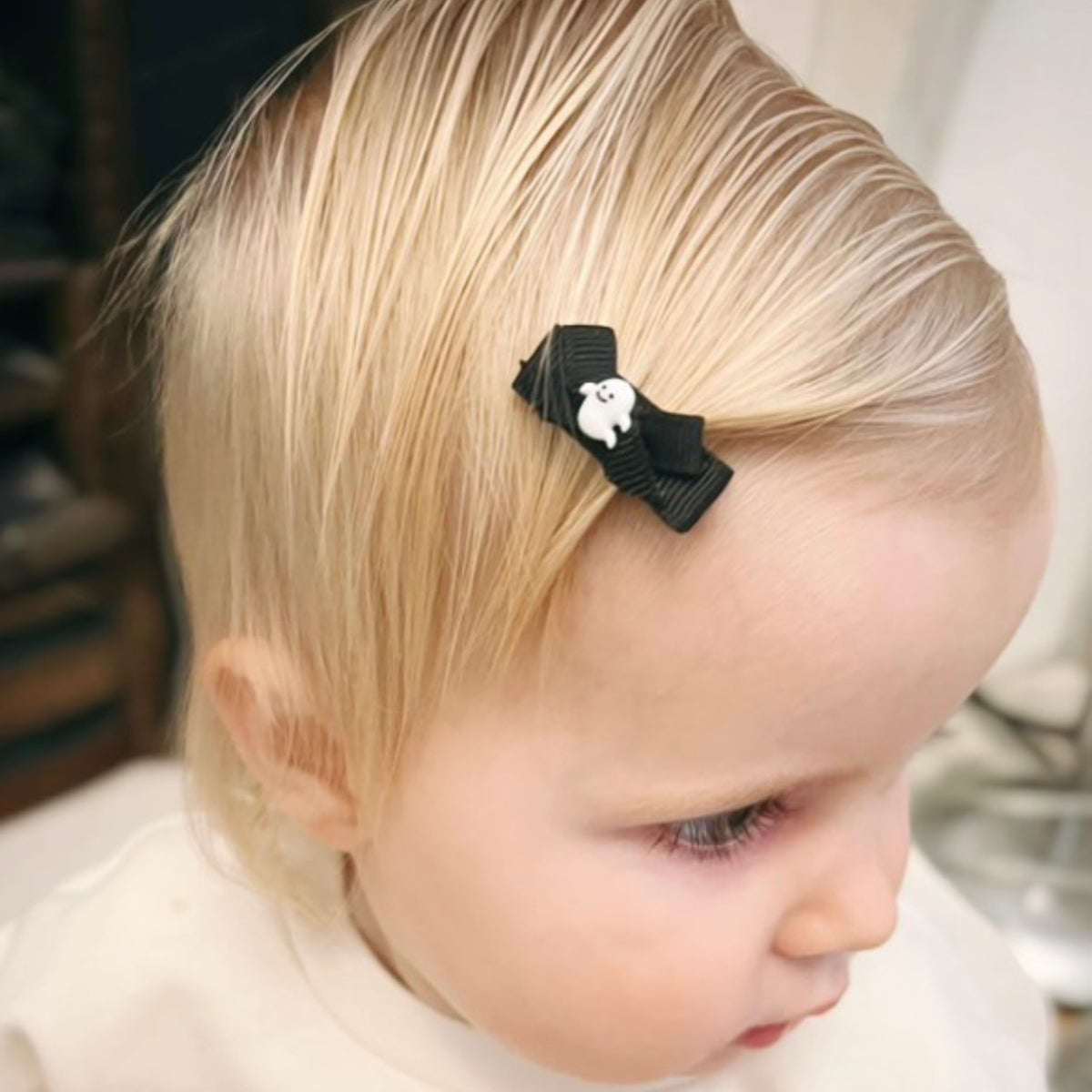 My first halloween ghost bows