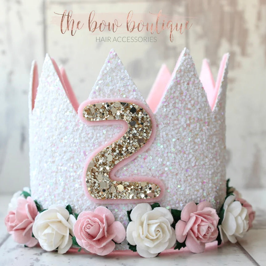 Birthday crown headband