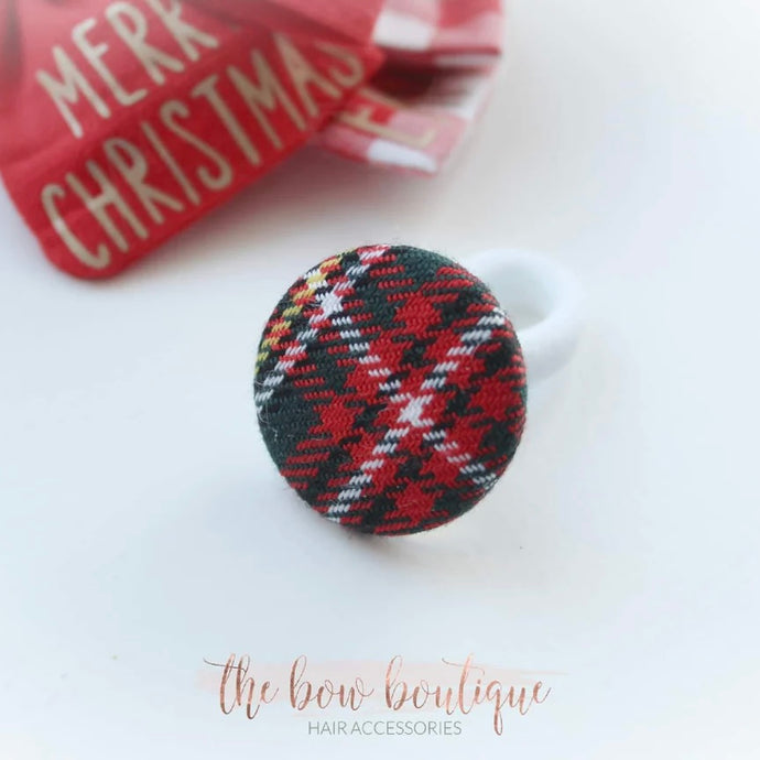 Tartan button bobble