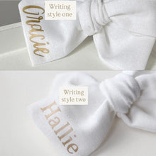 Load image into Gallery viewer, My first Halloween bow | Option to personalise. Clip or headband.