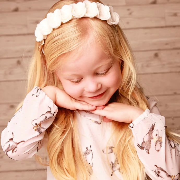 Bridesmaid flower Alice headband (8 Colours)