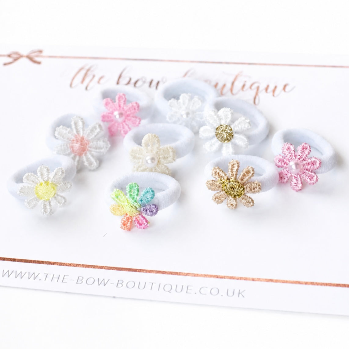 My first delicate bobbles | 9 colours