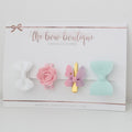 My first mini pastel fringe clip set