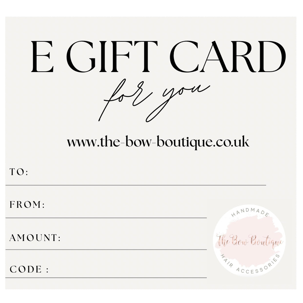 E-Gift Card