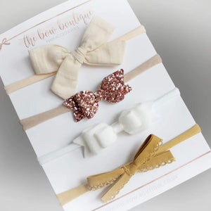 Timeless headband set.