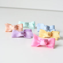 Load image into Gallery viewer, Summer mini bow clip set