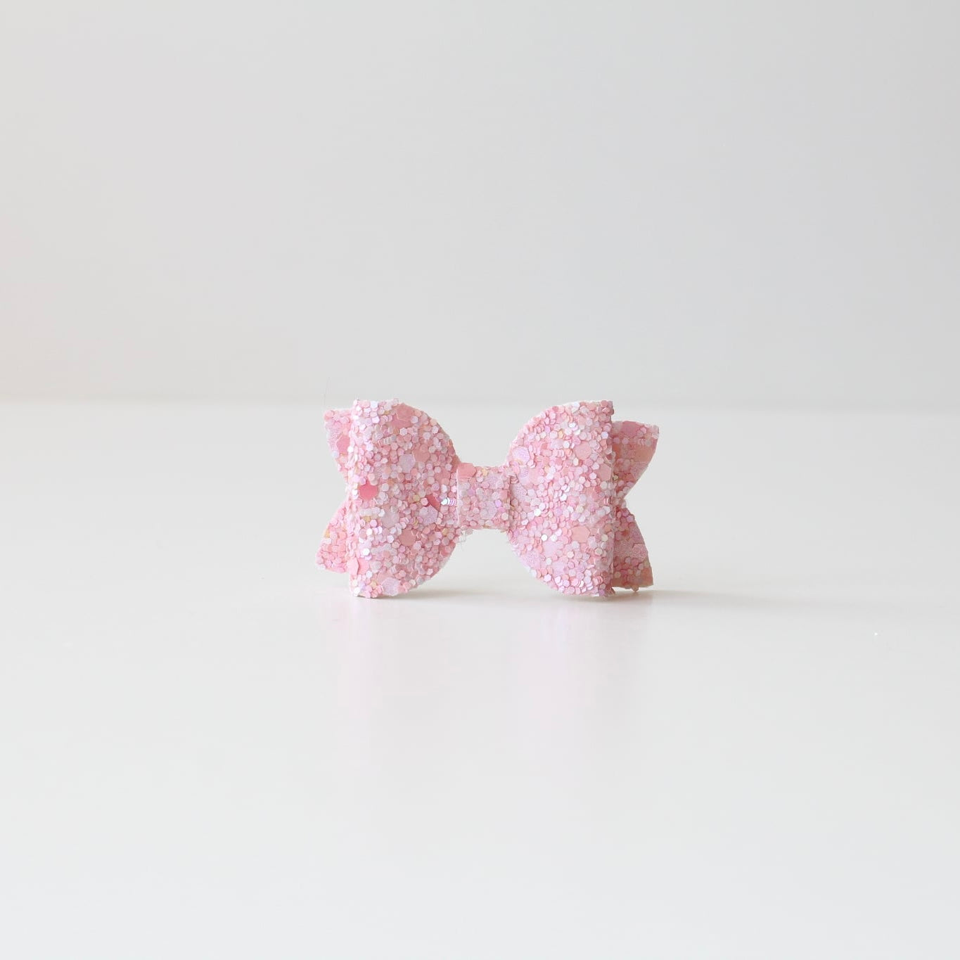 Mini deluxe glitter bows | 22 Colours | Clip, headband or bobble