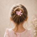 Velvet star bow | Pink
