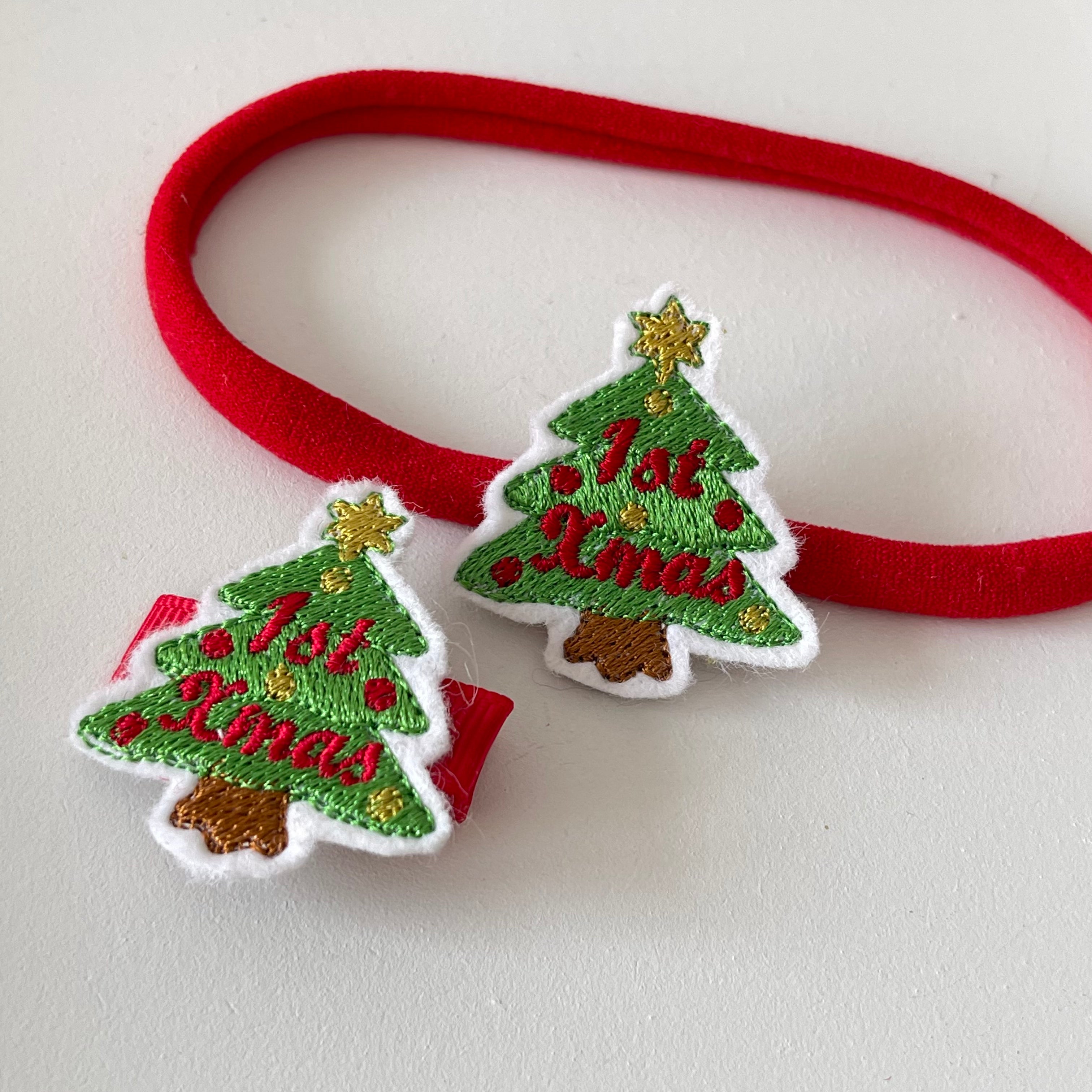 My first christmas | Clip or headband