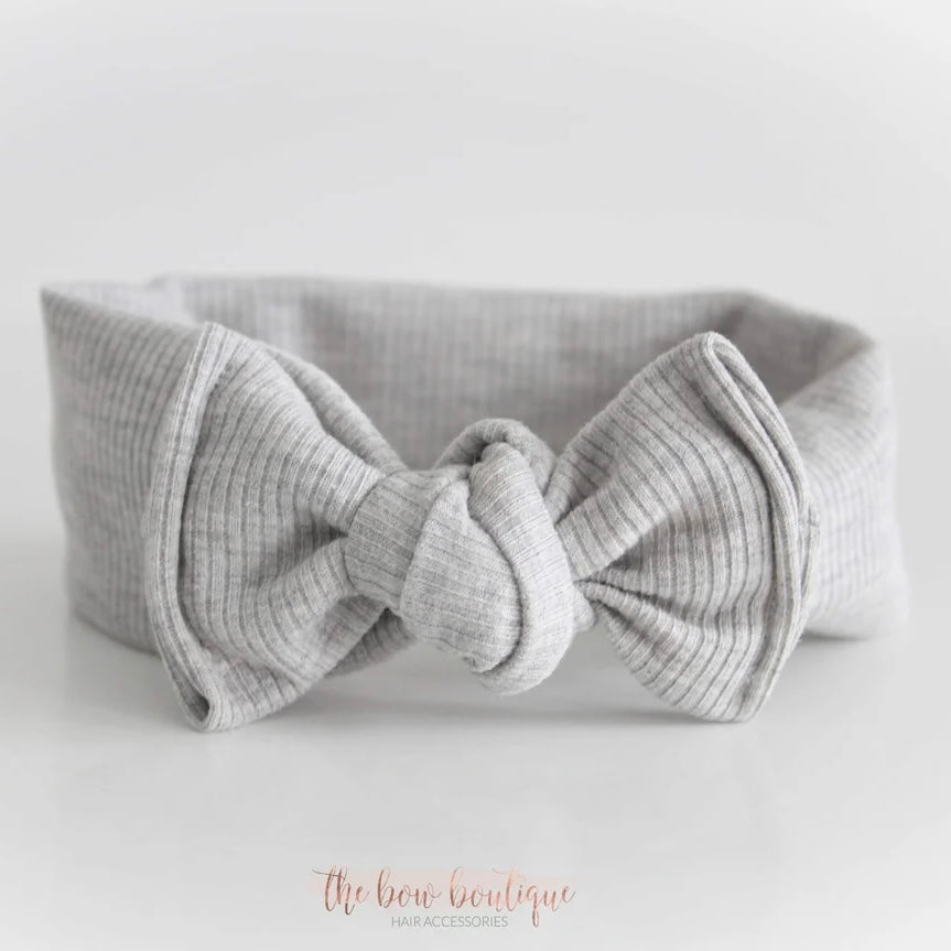 Grey headwrap