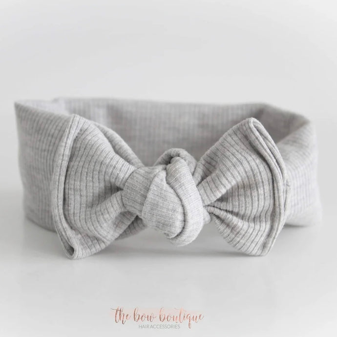 Grey headwrap