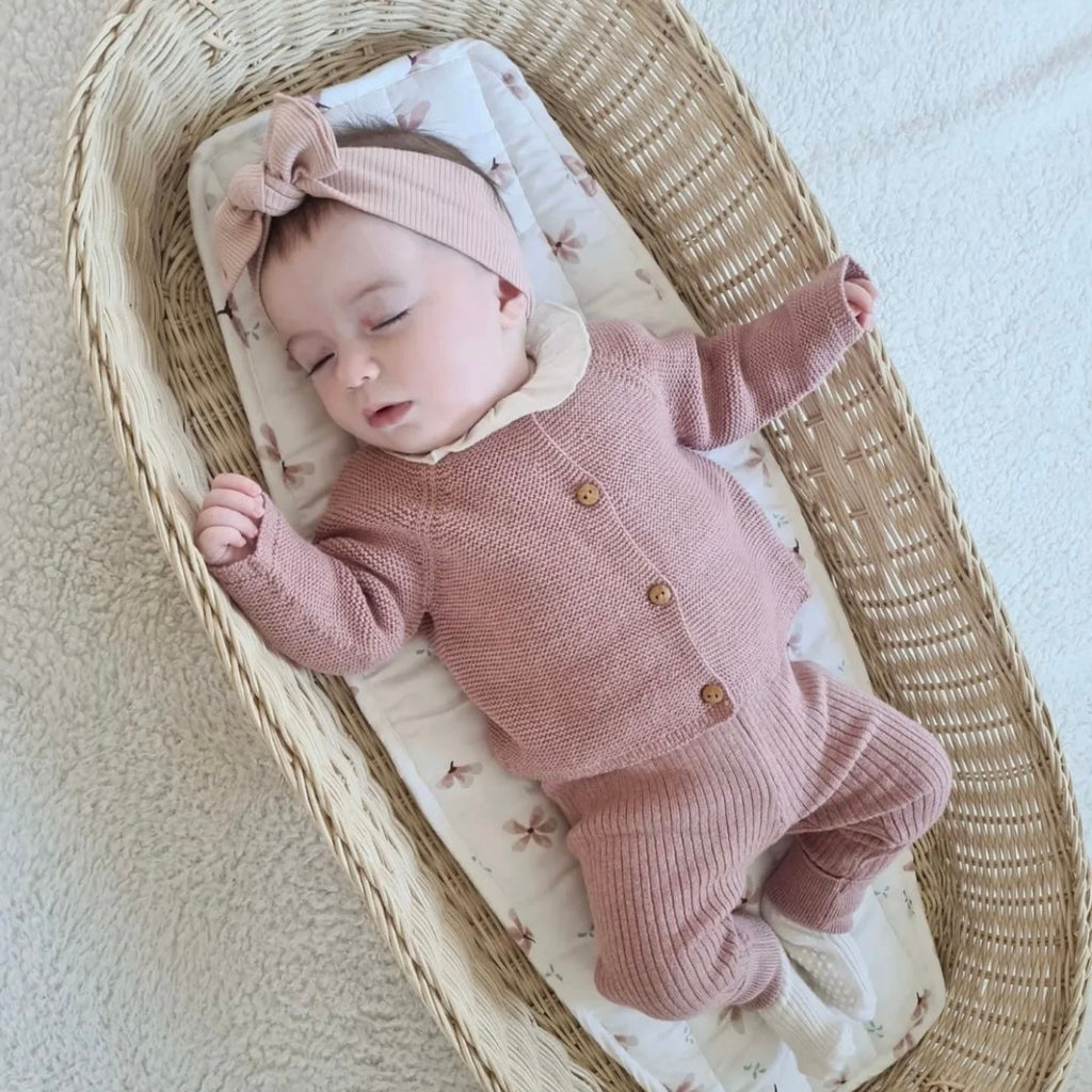 Nude pink headwrap