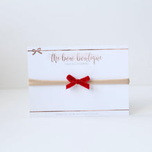 Load image into Gallery viewer, My petite velvet bow | 6 colours