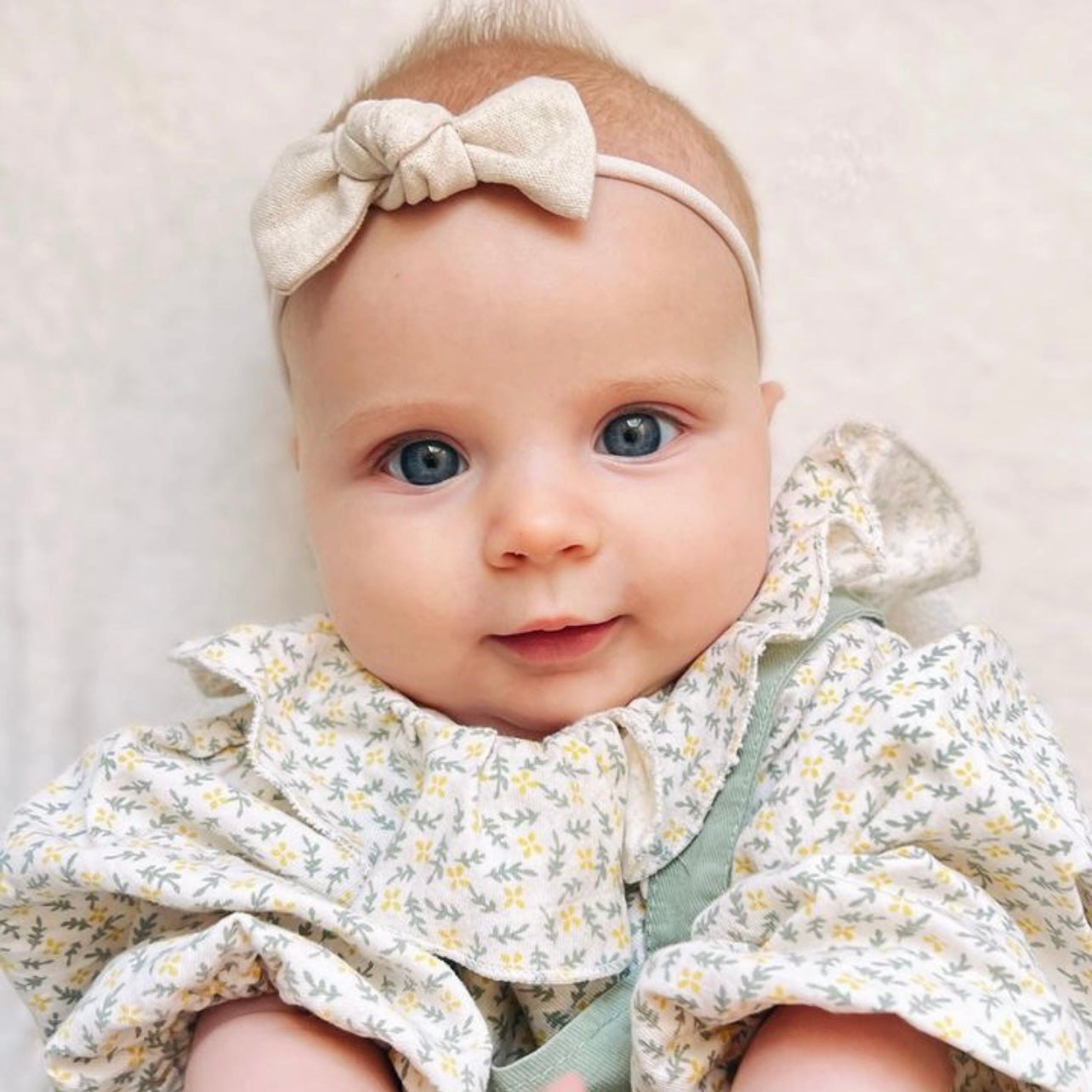 Linen knot bows | 10 Colours | Clip, headband, bobble or alice band