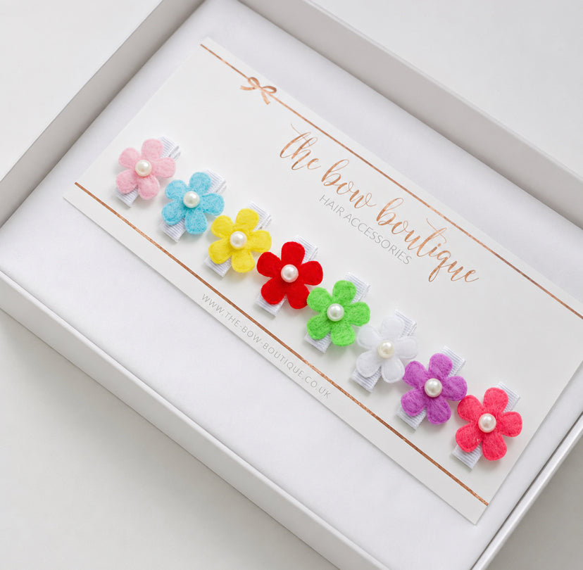 My first daisy clip set