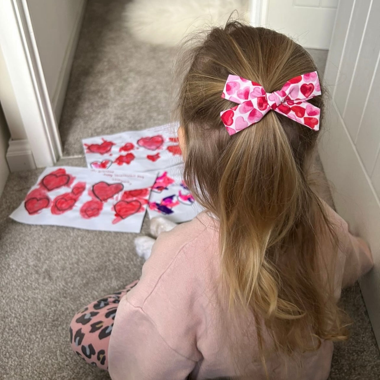 Heart | Timeless bows | Clip, bobble, headband or scrunchie