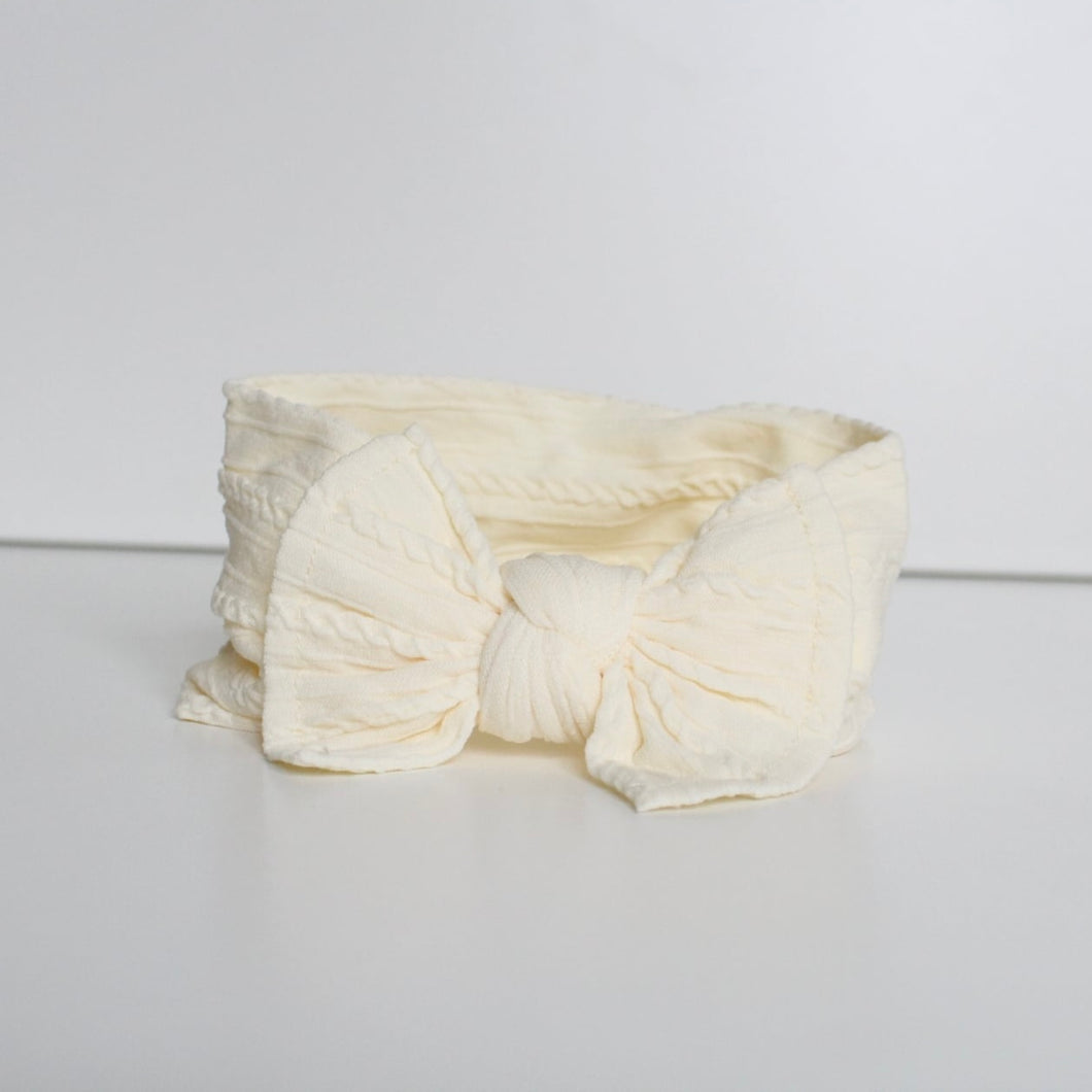 Lemon cable headwrap