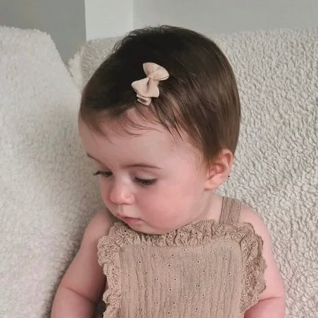 Mini pinch bows | 35 Colours | Clips, headband & bobbles