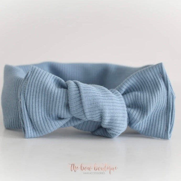 Powder blue headwrap