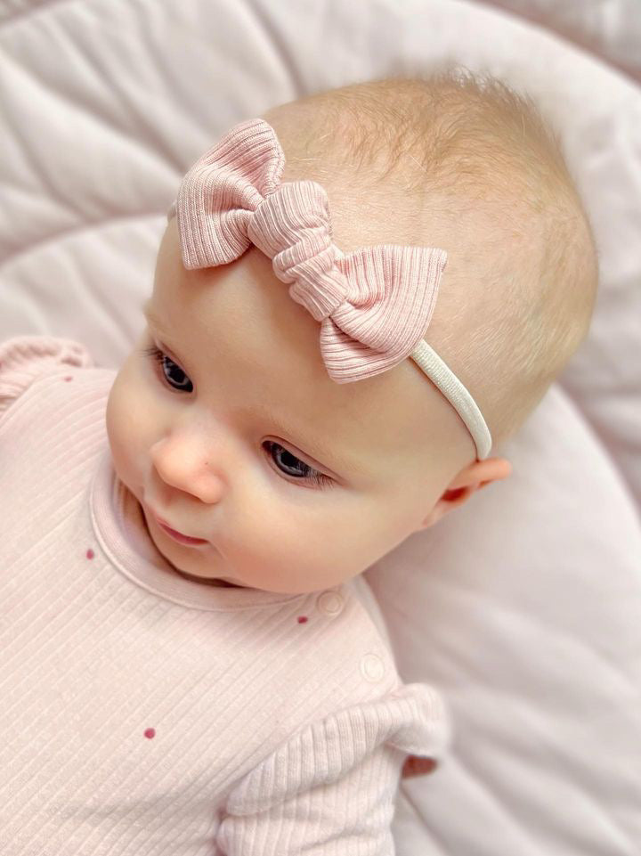 Jersey ribbed knot bows | 20 Colours