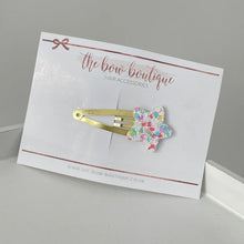 Load image into Gallery viewer, Glitter star snappy clips | 21 colours