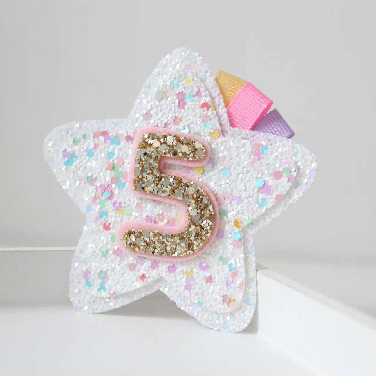Birthday star | Clip, headband or badge