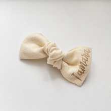 Load image into Gallery viewer, Linen knot bows | 10 Colours