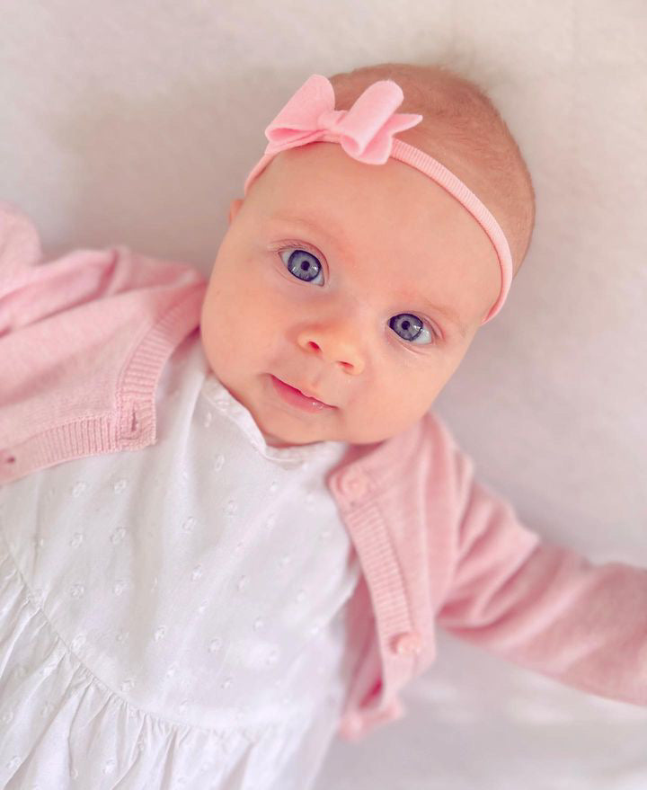 Mini deluxe felt bows | 25 Colours | Clip or headband